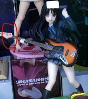 Japanese figure K-on (broken guitar)