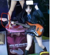 Japanese figure K-on (broken guitar)