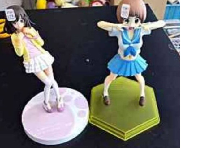 Set of 2 Japanese figures, Monogatari Set of 2 Japanese figures, Monogatari