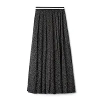 UniQlo women long pleated skirt