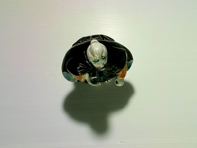 Japanese porcelain figurine of Sen no Rikyu Japanese porcelain figurine of Sen no Rikyu