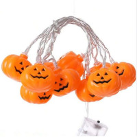 Halloween theme decoration lights 1.65m 10leds with LED pumpkin lights