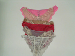 Set of 6 Women's underwear with multi-colored floral patterns
