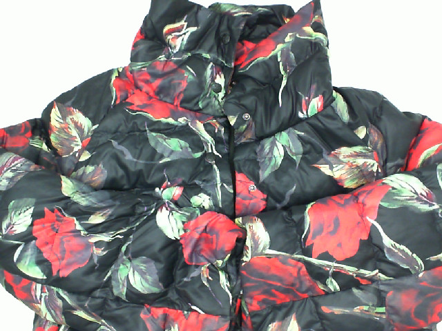 Black sweater with red rose pattern Black sweater with red rose pattern