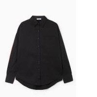 Black long sleeve shirt, women's