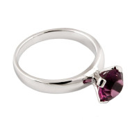 Jewelry ring, Thailand with purple stone Jewelry ring, Thailand with purple stone