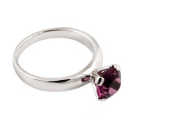 Jewelry ring, Thailand with purple stone