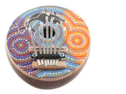 Musical instrument Melafon in a case