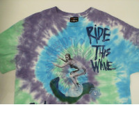 Rainbow oversized round neck t-shirt with pattern Rainbow oversized round neck t-shirt with pattern