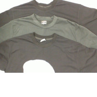 Set of 3 Black oversized round neck t-shirt with a pattern of a child wearing a sweater