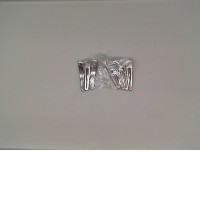 Set of 6 Silver hair clip