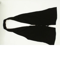 Black sleeveless suit jacket