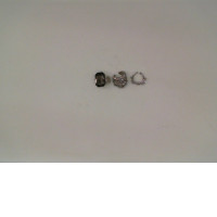 Set of 3 Silver ring and silver ring with diamond beads Set of 3 Silver ring and silver ring with diamond beads