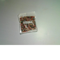 set of plastic elements for making crafts for children