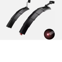 ROCKBROS Telescopic Bicycle Fenders Folding Bike MTB Front Rear Mudguards Light