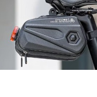Bicycle Saddle Bag Western Cycling Waterproof Mountain Bike Under Seat Bag 2.6L Lage Capacity Reflective Pannier Cycling Equipment