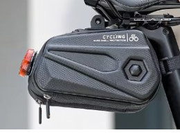 Bicycle Saddle Bag Western Cycling Waterproof Mountain Bike Under Seat Bag 2.6L Lage Capacity Reflective Pannier Cycling Equipment