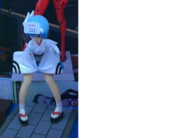 Japanese figure Evangelion
