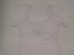 White floral short dress White floral short dress