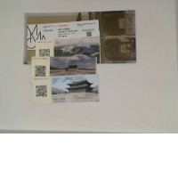 Set of 5 Museum Admission Ticket 