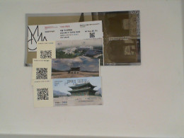 Set of 5 Museum Admission Ticket Set of 5 Museum Admission Ticket