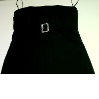 Women's black sleeveless Dress