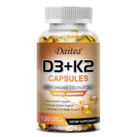 Daitea D3+K2 capsules with organic coconat oil
