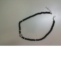 Necklace with lion pendant bijouterie