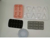 Set of 5 Silicone Ice 