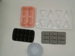 Set of 5 Silicone Ice 