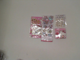 Set of 4 hello Kitty stickers 