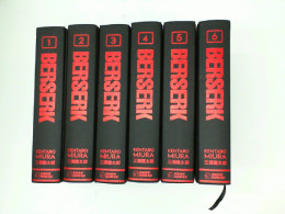 Set of  6 BERSERK BOOK 1,2,3,4,5,6, 