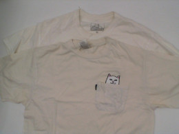 Set of 2 White short-sleeved t-shirt 