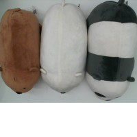 Set of 3 Brown bear doll