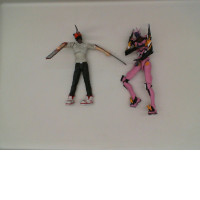 Set of 2 Figure Den Chaisaw man 