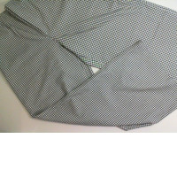 Women's trousers, check flares