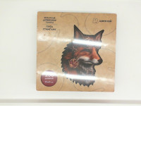 Figured wooden puzzles Fox Steampunk Figured wooden puzzles Fox Steampunk