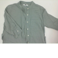 Light green long UNIQLO shirt 