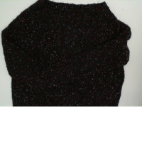 Dark purple Knitted warm jacket