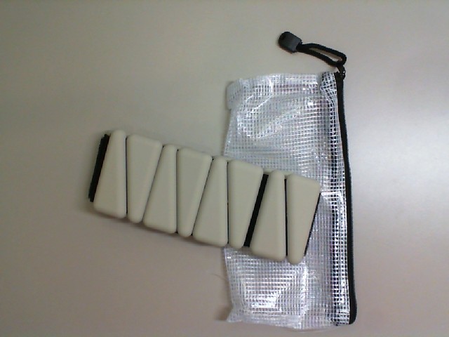 Foot sinker, for sports, in case Foot sinker, for sports, in case