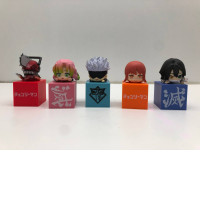BIG SALE! Set of 5 Japanese mini figures "Cubicks"