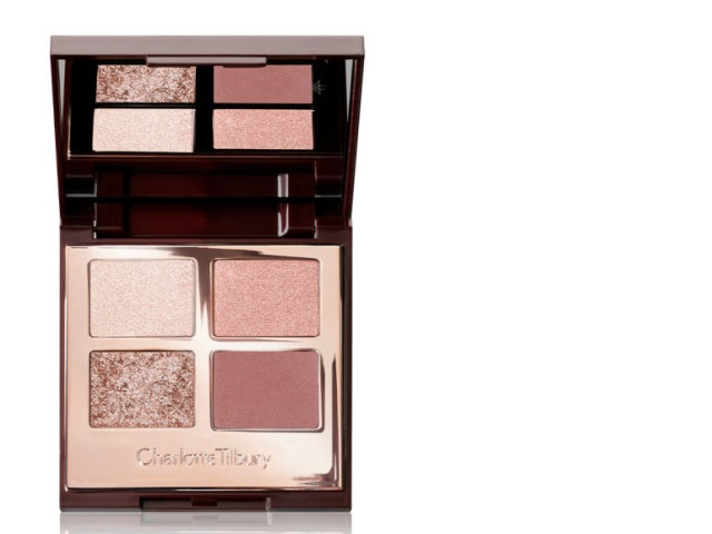 BIGGER BRIGHTER EYES EXAGGER-EYES Rose-Gold Eyeshadow Palette to Enhance Eye Size BIGGER BRIGHTER EYES EXAGGER-EYES Rose-Gold Eyeshadow Palette to Enhance Eye Size