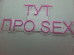 LED light sign