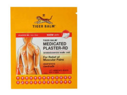 Set of 12 Tiger Balm - Medicated Plaster-RD - pain relief plaster Tiger-RD brand