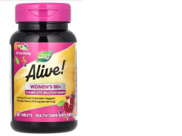 Nature's Way, Alive! complete multivitamin complex for women over 50 years old, 50 tablets