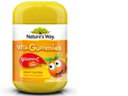 Nature's Way Kids Vita Gummies Zinc+C 60s - Nature's Way Kids Vita Gummies Zinc + C jelly fortified with vitamins and minerals