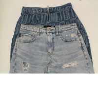 Set of 2 Women's cropped jeans