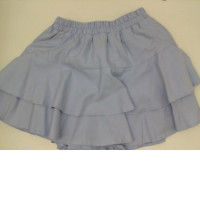 Blue mini skirt 
