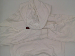 Women's white hooded sweatshirt Women's white hooded sweatshirt