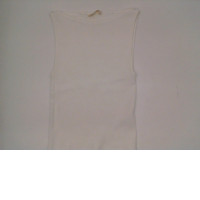 Women's white sleeveless shirt  size ss